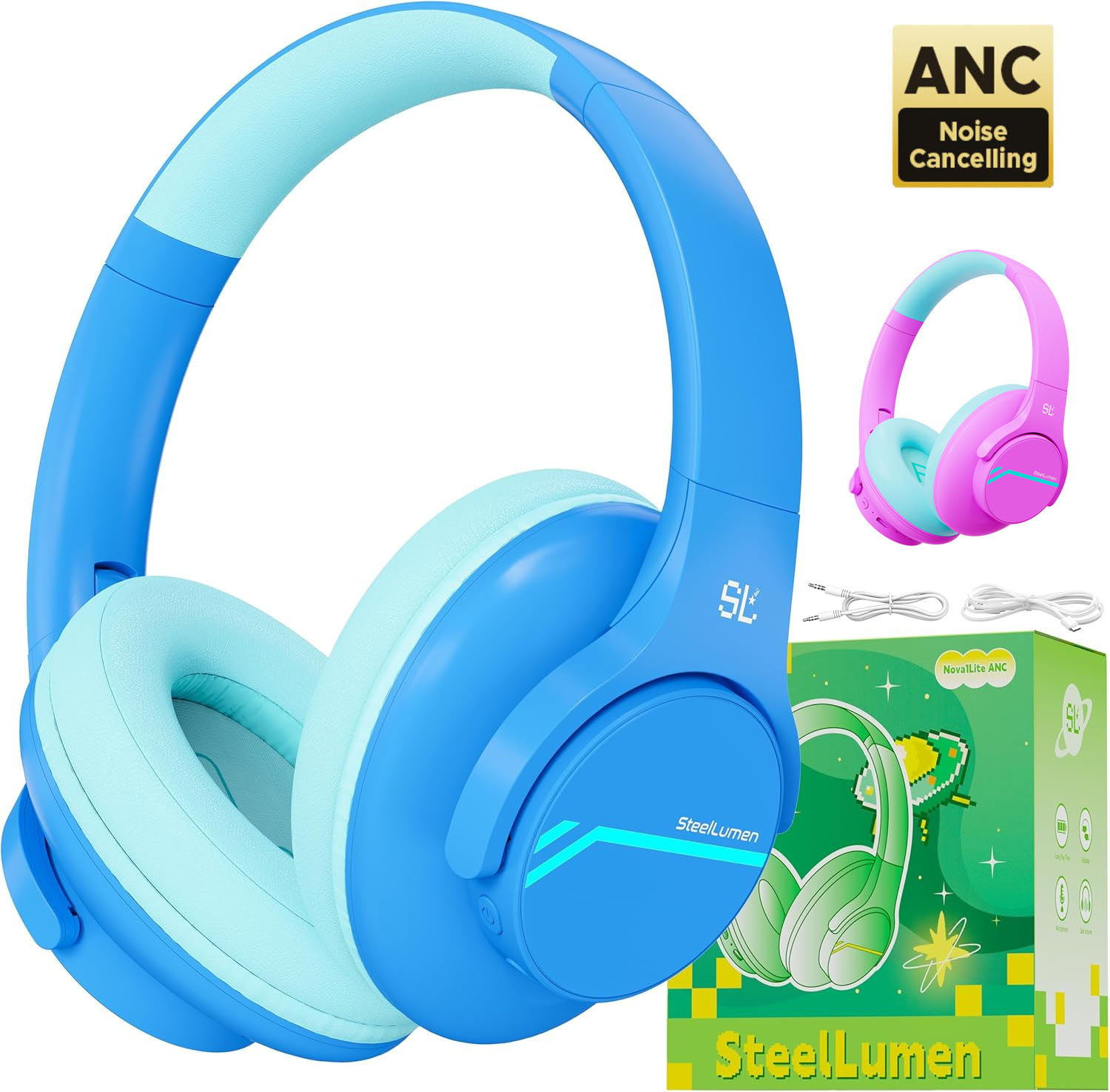 Outdoor Sport Activities For Kids - Auriculares ANC con cancelación de ruido