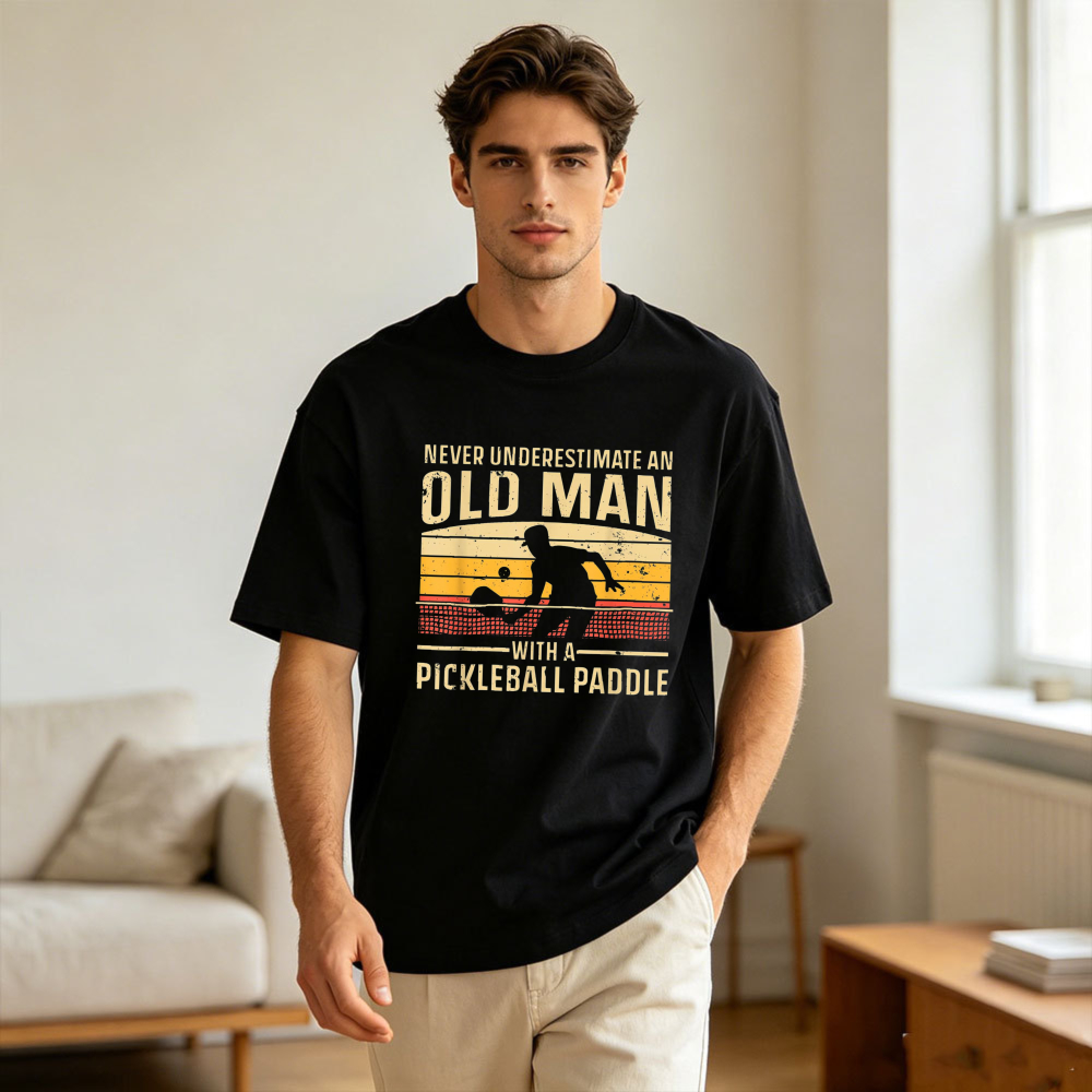 Outdoor Sport An - Camiseta de algodón para hombre con