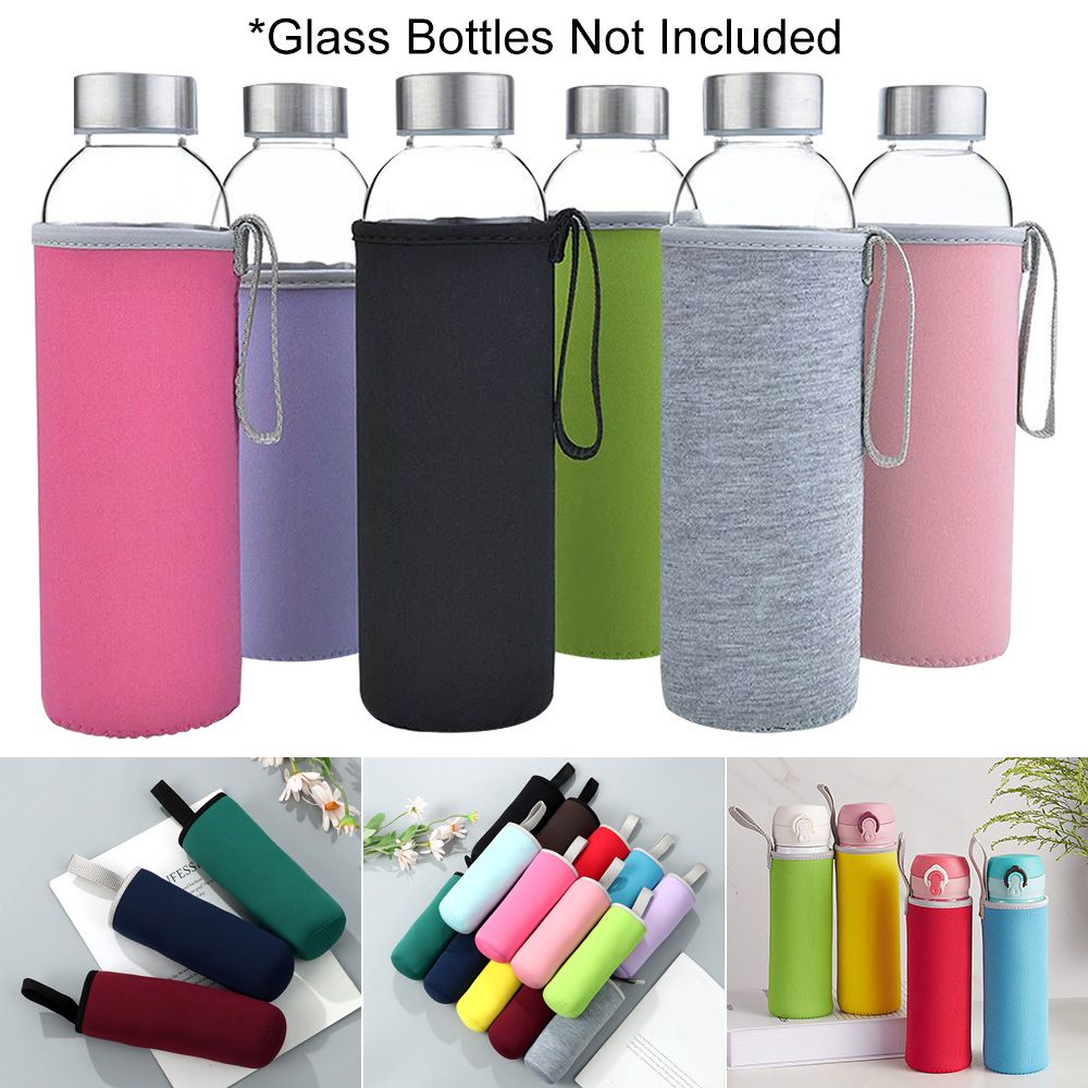 Outdoor Sport Glass Water Bottle - Bolsa Deportiva para Exteriores, Funda Portátil