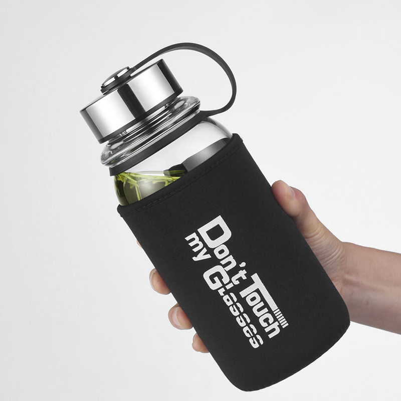 GIANXI-botellas de agua de vid - Outdoor Sport Glass Water Bottle reseña y precio