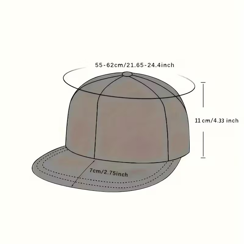 1 gorra de hip-hop con estampa - Outdoor Sport An reseña y precio
