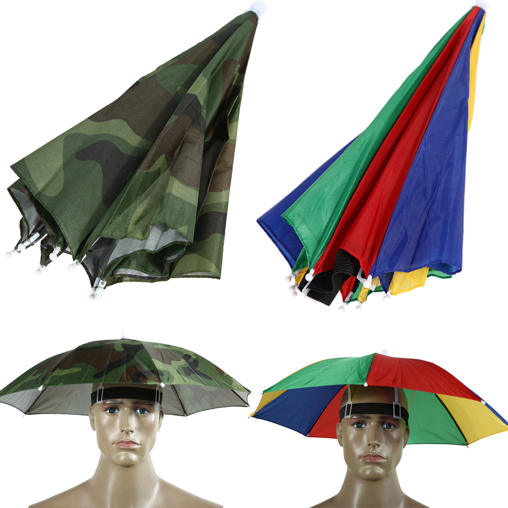 Paraguas sombrero protector so - Outdoor Sports Umbrella reseña y precio