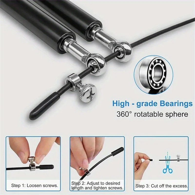 Cuerda de Saltar Rápida para C - Speed Skipping Rope reseña y precio