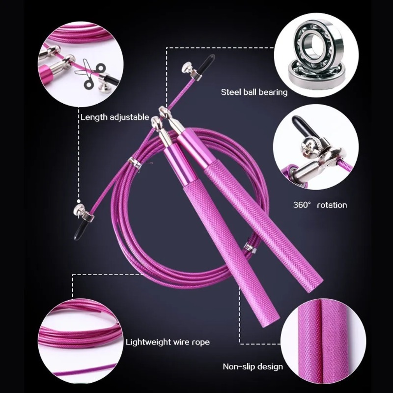 Cuerda de Saltar Rápida para C - Speed Skipping Rope reseña y precio