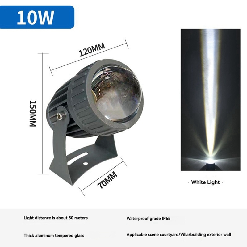 Focos LED de pared para jardín - Outdoor Spotlight reseña y precio