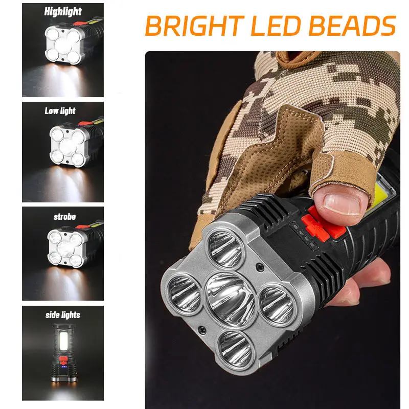 Linternas Led de alta potencia - Outdoor Spotlight reseña y precio