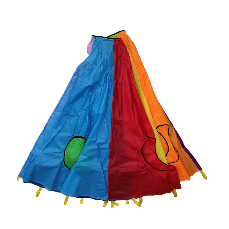 Paraguas arcoíris con agujeros - Outdoor Sports Umbrella reseña y precio