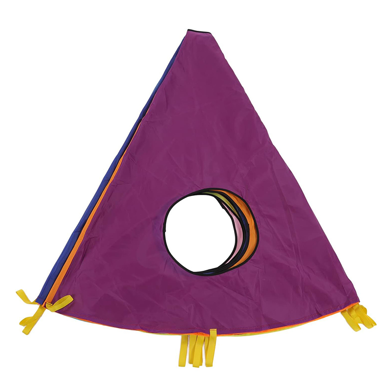 Paraguas arcoíris con agujeros - Outdoor Sports Umbrella reseña y precio