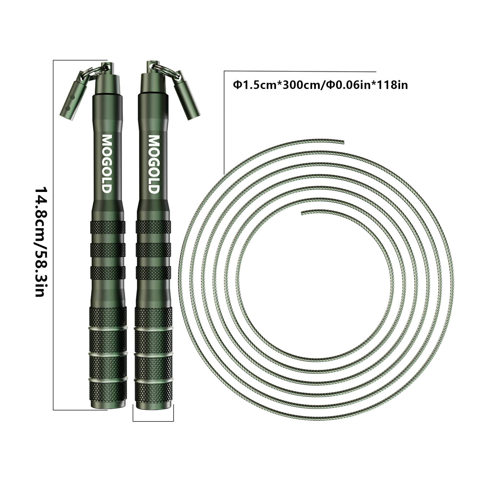 Cuerda para saltar rápida anti - Speed Skipping Rope reseña y precio