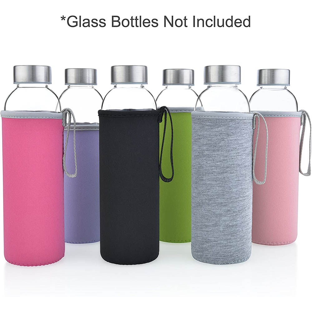 Funda portátil para botella de - Outdoor Sport Glass Water Bottle reseña y precio