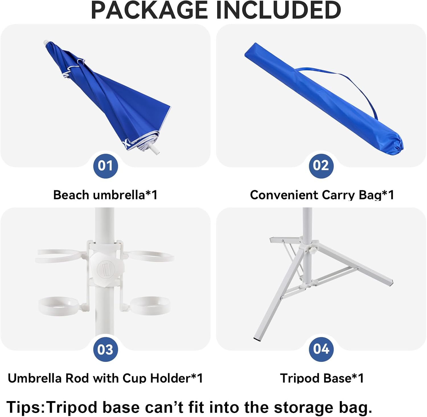 Sombrilla Portátil de 6.5 pies - Outdoor Sports Umbrella reseña y precio