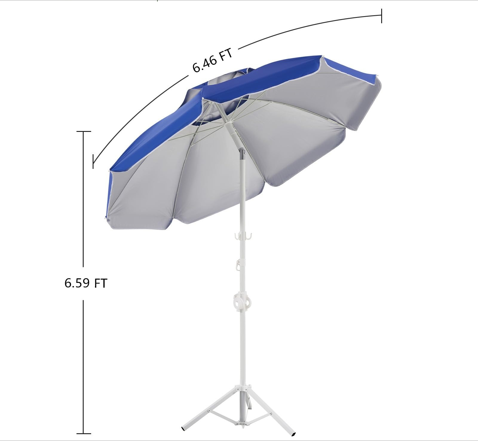 Sombrilla Portátil de 6.5 pies - Outdoor Sports Umbrella reseña y precio